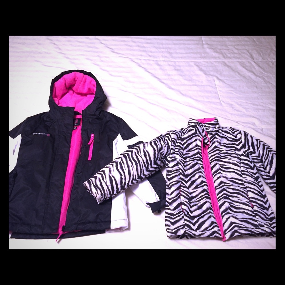 Swiss tech 3 in 1 winter coat jacket
